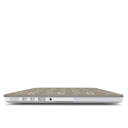 Bow Charm - Taupe - Capa para MacBook