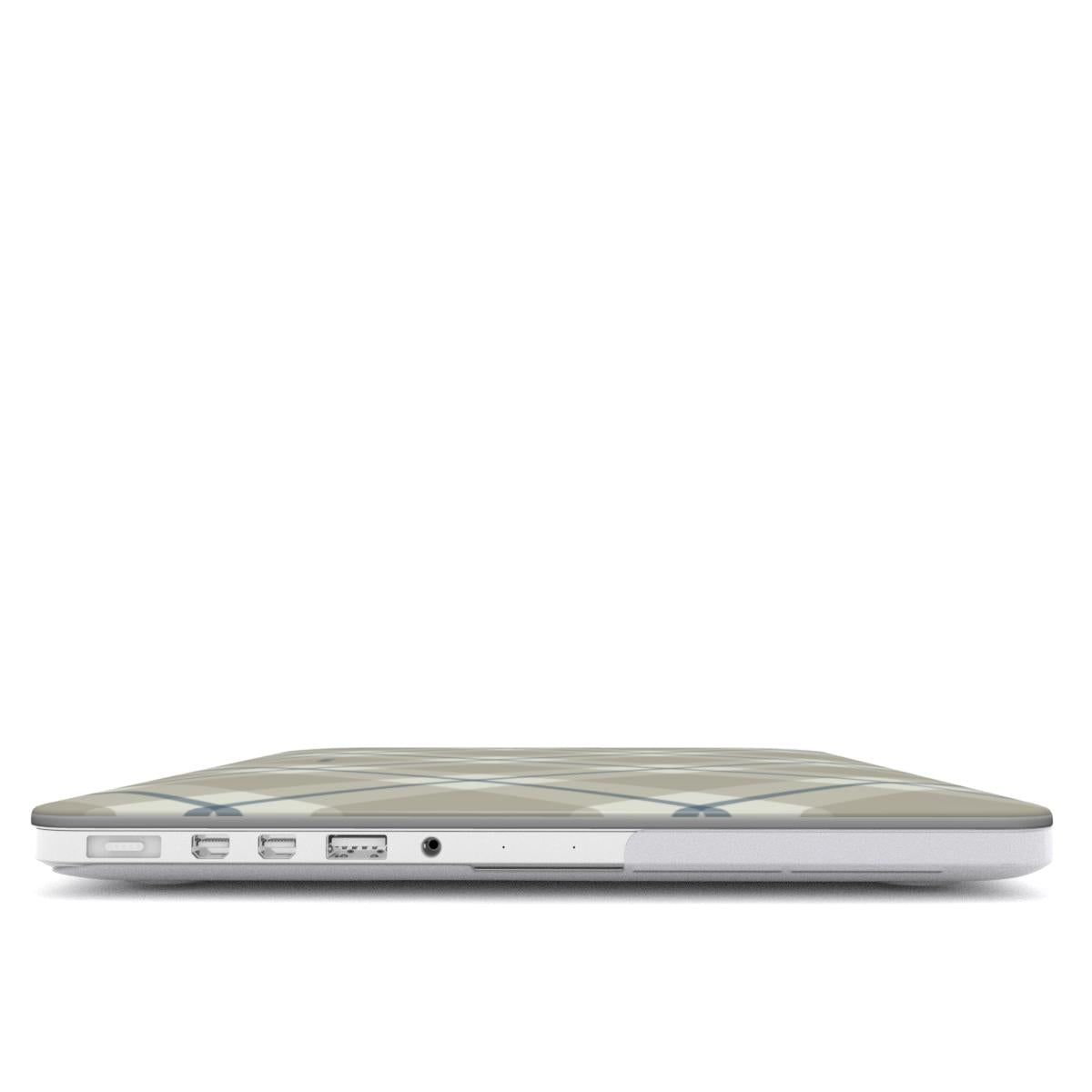 Check Charm - Taupe - Capa para MacBook