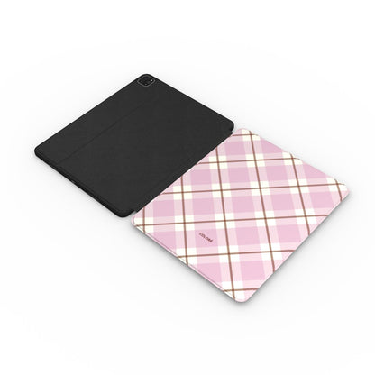 Check Charm - Rosa - Capa para Apple Ipad