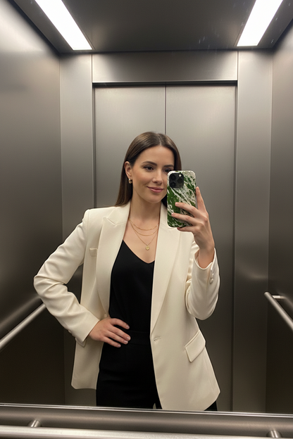 Marble Wonders - Verde - Capa Resistente para Telemóvel